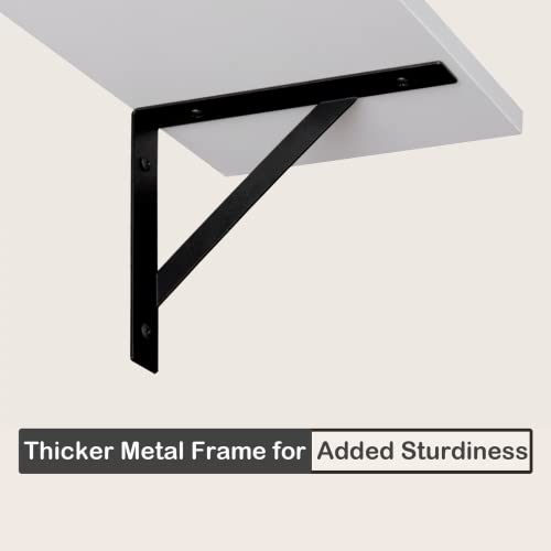 Long Wall Shelves (White / 39.4 Inch)