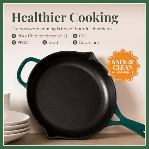 Enameled Cast Iron Skillet (Bondi)