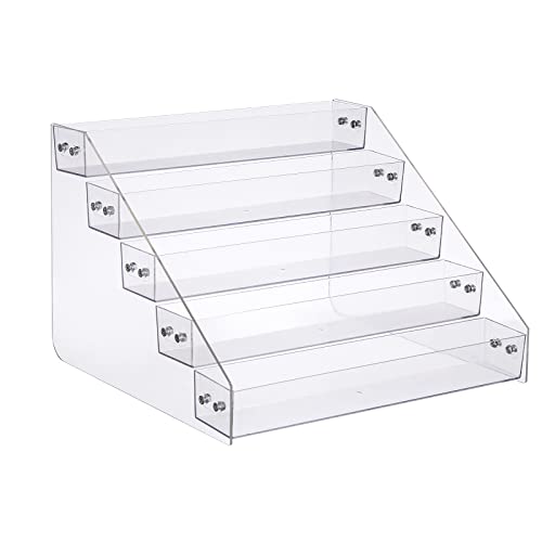 Tiered Spice Rack Acrylic (5Tier / 1PCS)