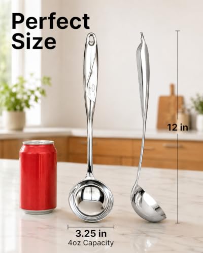 Stainless Steel Soup Ladle (Steel Ladle)