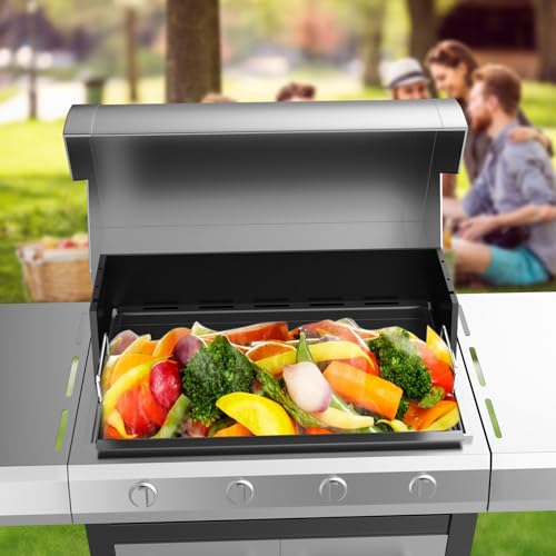 Full Size Griddle Inserts for Nexgrill Replacement Parts 3 Burner 720 (23.6" x 17" x 1.6")