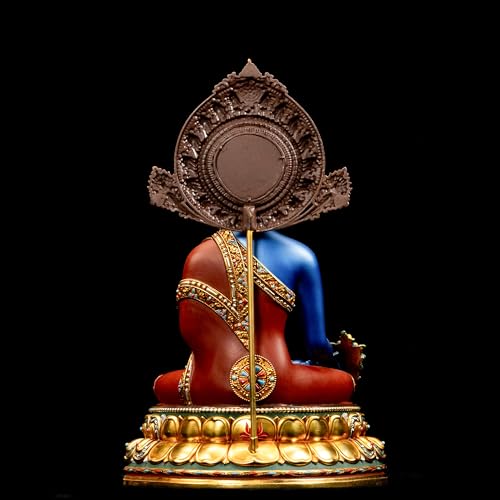 Medicine Buddha Statue Indoor (Medicine / 10.62in)
