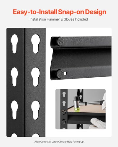 Storage Shelves (16" D x 32" W x 63" H)