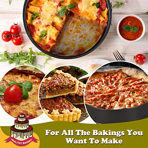 10 Inch Non stick Springform Pan with Removable Bottom (10-Inch)