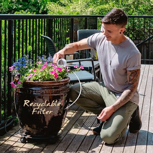 MINA Alkaline Water Filter Pitcher (White)