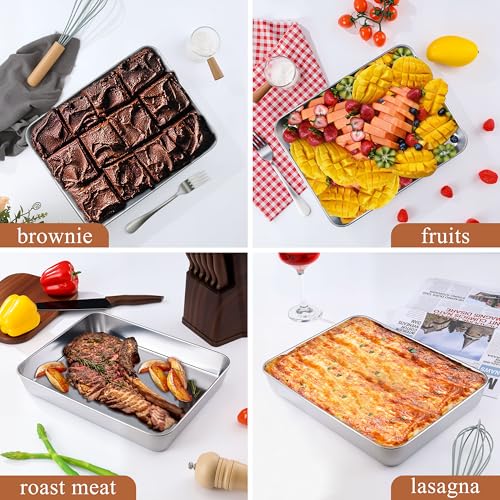 Stainless Steel Baking Pan Set