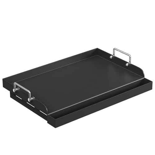 25" x 16" Universal Flat Top Griddle Plate for BBQ Gas Stove Charcoal (25" x 16" x 3")