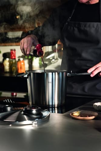 Vitavit Premium Pressure Cooker and Pressure Skillet Set (6.3 Quart Pressure Cooker + 2.6 Quart Skillet)