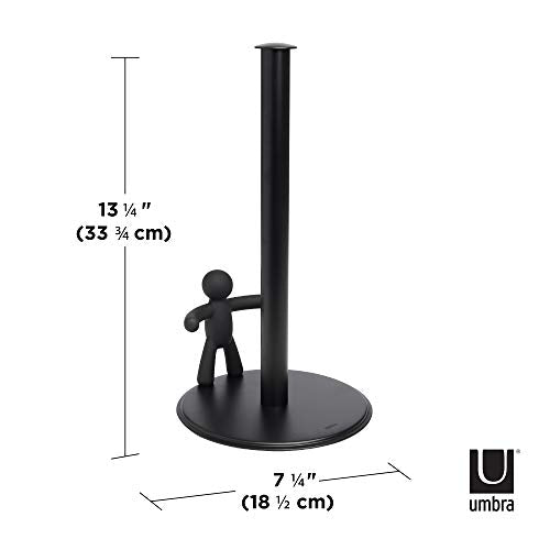 Buddy Countertop Paper Towel Holder (Black / Black / Paper Towel Holder)