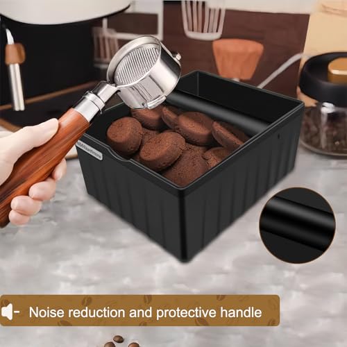 NMWearthmone Espresso knock box (Black)