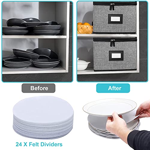 China Storage Containers (4 Pack Dish Storage Containers Quilted Hard Shell)