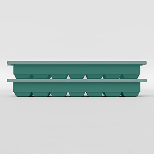 Ice Cube Tray with Lids (Green)