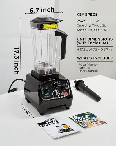Professional Blender (Black / 68 oz)