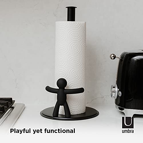 Buddy Countertop Paper Towel Holder (Black / Black / Paper Towel Holder)