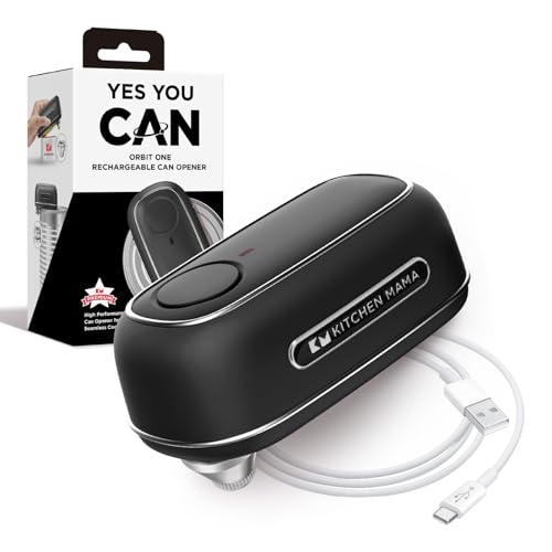 Orbit One Rechargeable Electric Can Opener (Black)
