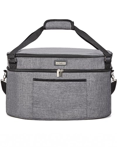 Slow Cooker Bag for Crock (Grey / 6 Quarts)