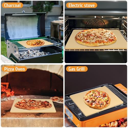 Extra Large Pizza Stone 22" x 14" (22" x 14")