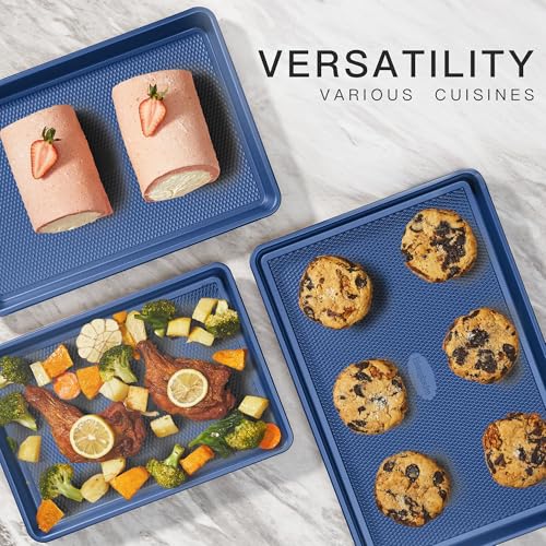 Baking Sheet Pan Set (Sapphire Blue (Carbon Steel))