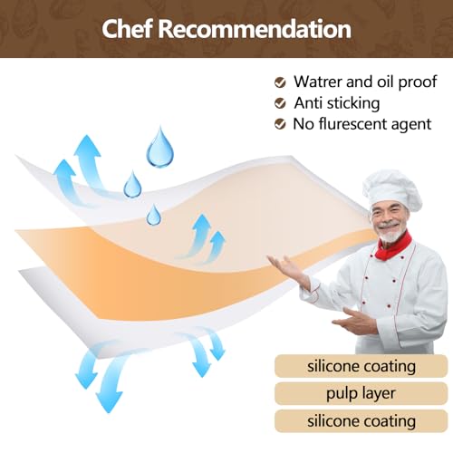 Air Fryer Paper Liners Disposable For Ninja (8.6x5.5 Inch Rectangle)