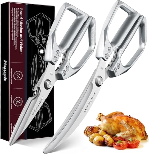 Kitchen Scissors for Food (Silver)