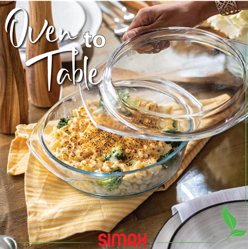 Casserole Dish with Lid (2 quart)