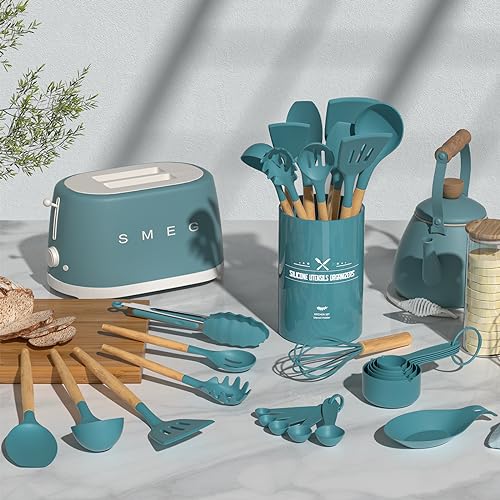 Kitchen Cooking Utensils Set (Blue)