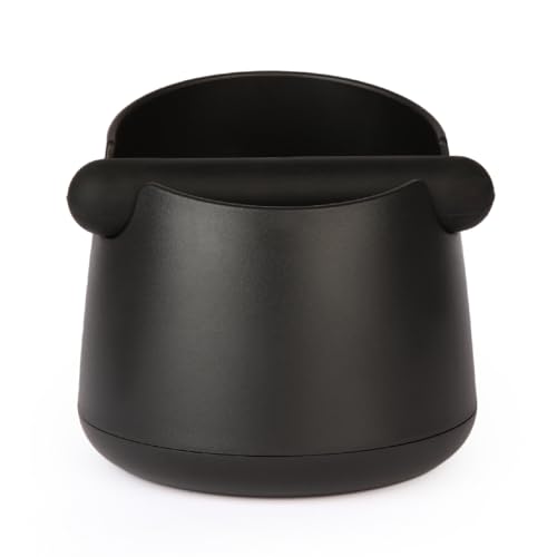 Knock Box Large Capacity Design Espresso Knock Box Shock (4.9x5.3Inch Knock Box)