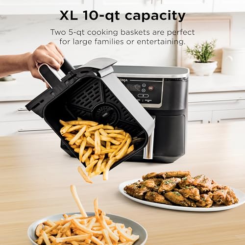 Foodi Air Fryer (10-QT & DualZone (Black))