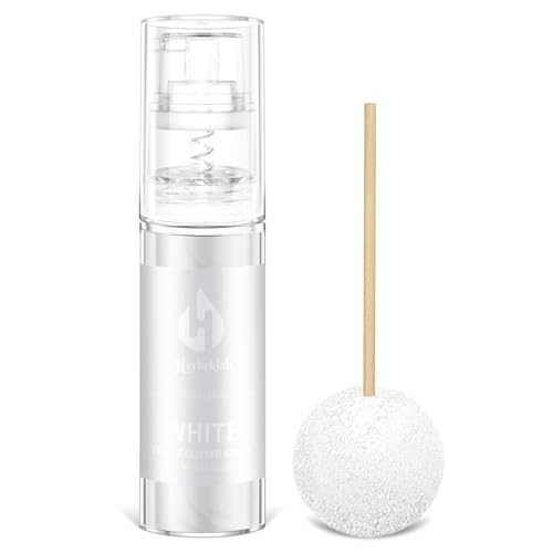 White Edible Glitter Spray (White)