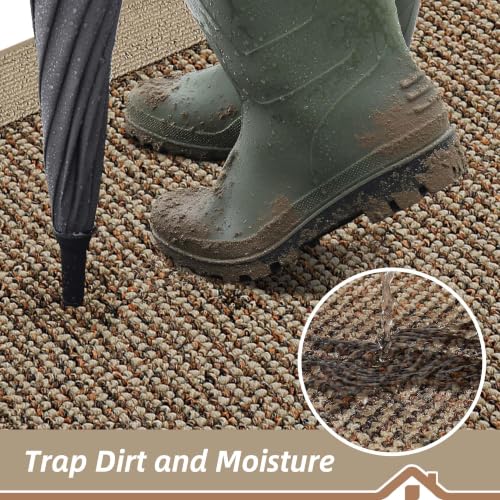 Indoor Door Mat 36" x 60" (Taupe / 36" X 60" (Rectangular))