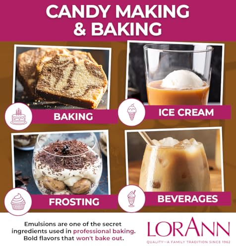Coffee Emulsion & Flavoring For Baking (16 Fl Oz (Pack of 1))