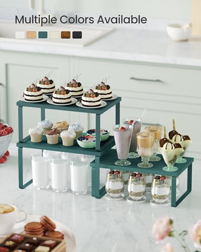 Cabinet Organizer Shelf (Cascade Green / S (4.6"H) + S (5.4"H) + S (6.2"H))