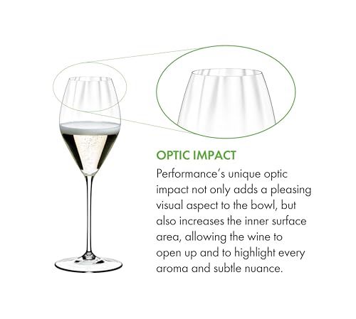 Performance Champagne Glasses (2 Count (Pack of 1) / Contemporary" or "Minimalist)