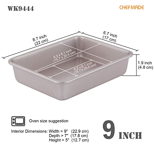 8.7 Inch Rectangle Cake Pan (6.7 x 8.7" Rectangle)