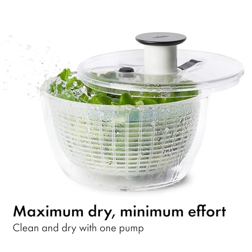 Good Grips Small Salad & Herb Spinner (White / Small)