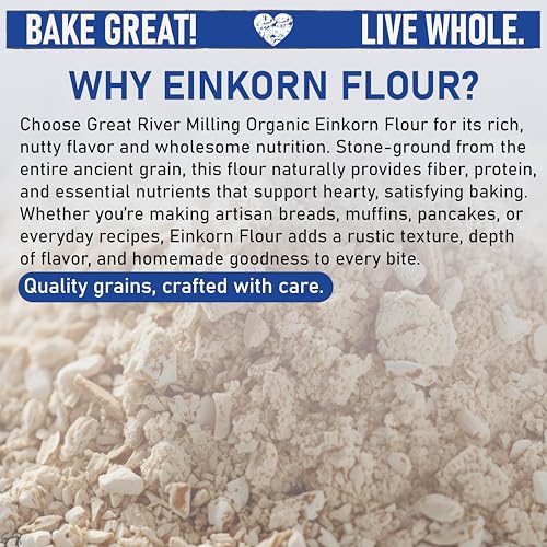 Organic Einkorn Flour (25 LB)