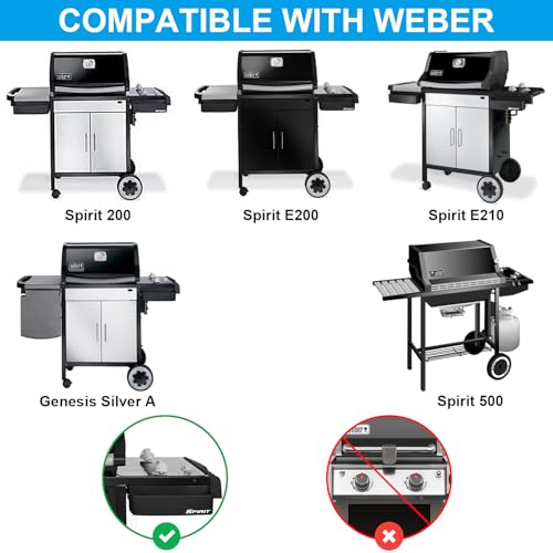 Full Size Griddle for Weber Old Spirit 200 Series Grills (21.7" x 3" x 15")