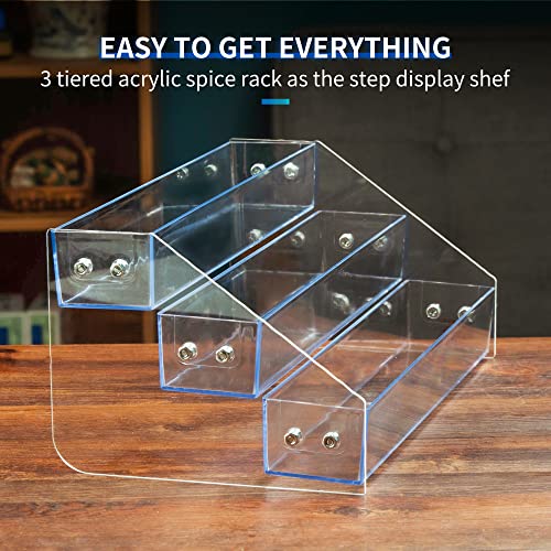 Acrylic Spice Rack (3Tier / 1PCS)