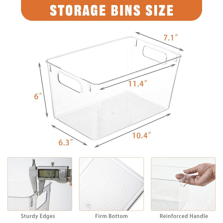 12 Pack Pantry Organization and Storage (Large 12Pack)