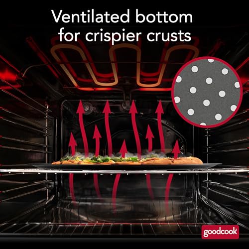 AirPerfect Pizza Pan with Cutting Guides (1 Pan)