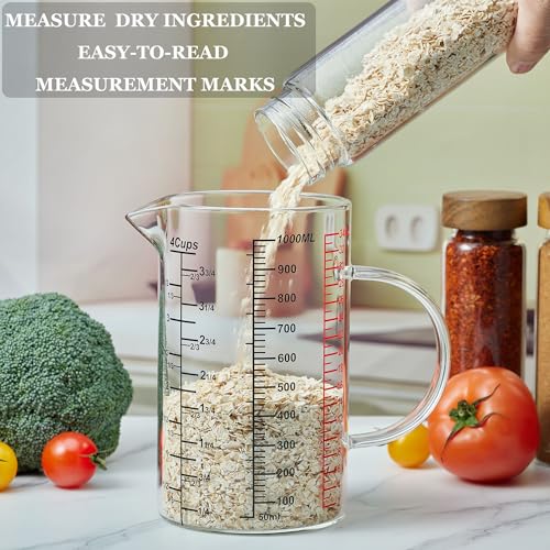 Glass Measuring Cup (1000ml/32OZ)