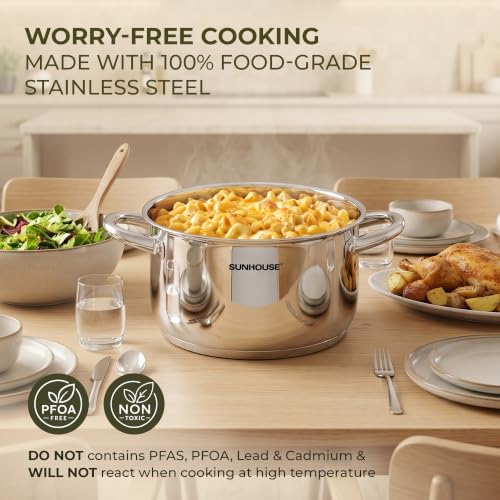 12 Quart Stock Pot with Lid