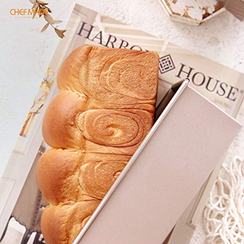 Mini Pullman Loaf Pan with Lid (03 - 0.66Lb Dough-Cap. Flat (Mini))