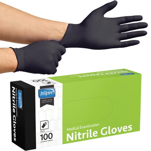 Black Nitrile Gloves (Small / Nitrile)