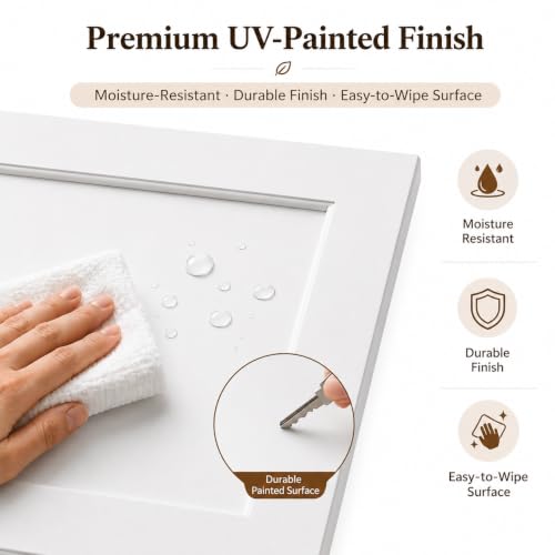 Wall Mounted Cabinet (White / 24" W x 12" D x 36" H)
