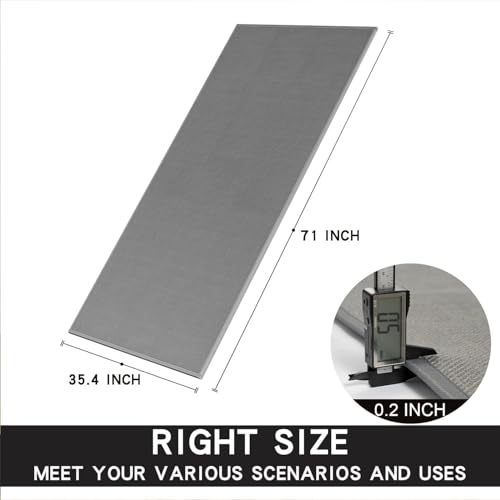 Kitchen Mat for Floor (Grey / 35.4"x71" (Rectangular))