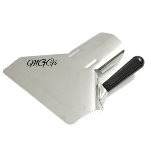 Stainless Steel French Fry Bagger Scoop Chip Popcorn Bagger Ice Candy Snacks Desserts Scooper (Right Handle)