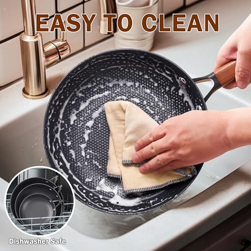 Cast Iron 10 12 Inch Nonstick Skillets (10 and 12-Inch)