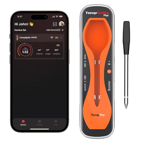 TempSpike 600ft Wireless Meat Thermometer with Ultra (One Probe)