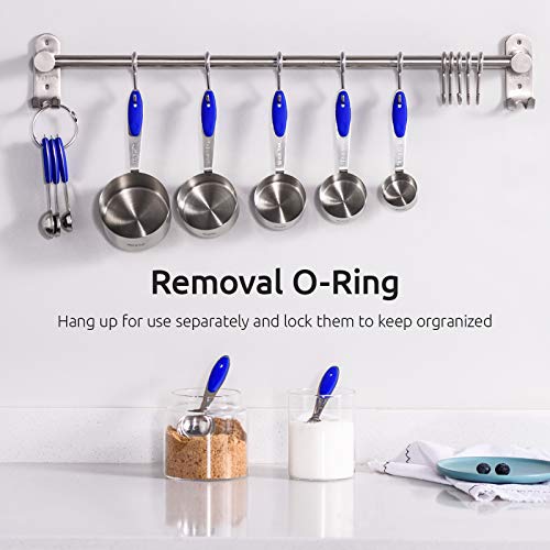 Measuring Cups Spoons Set (Blue)